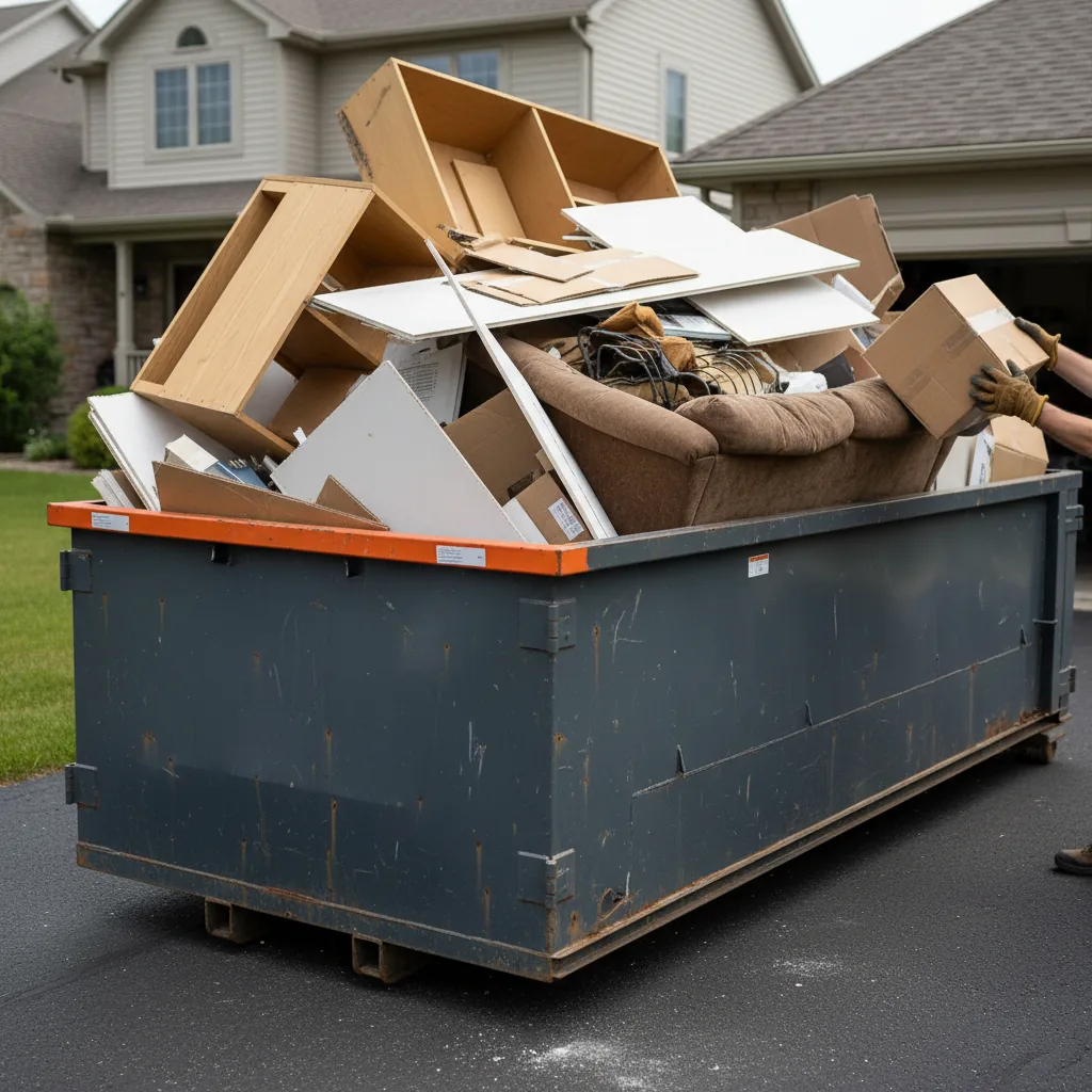 20-Yard Dumpster Rental in Kansas City